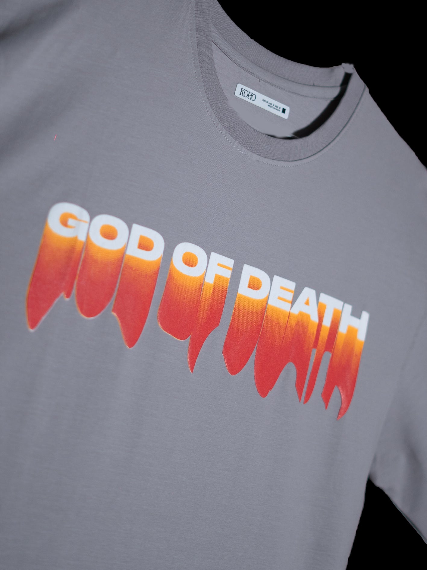 God Of Death Grey Tee