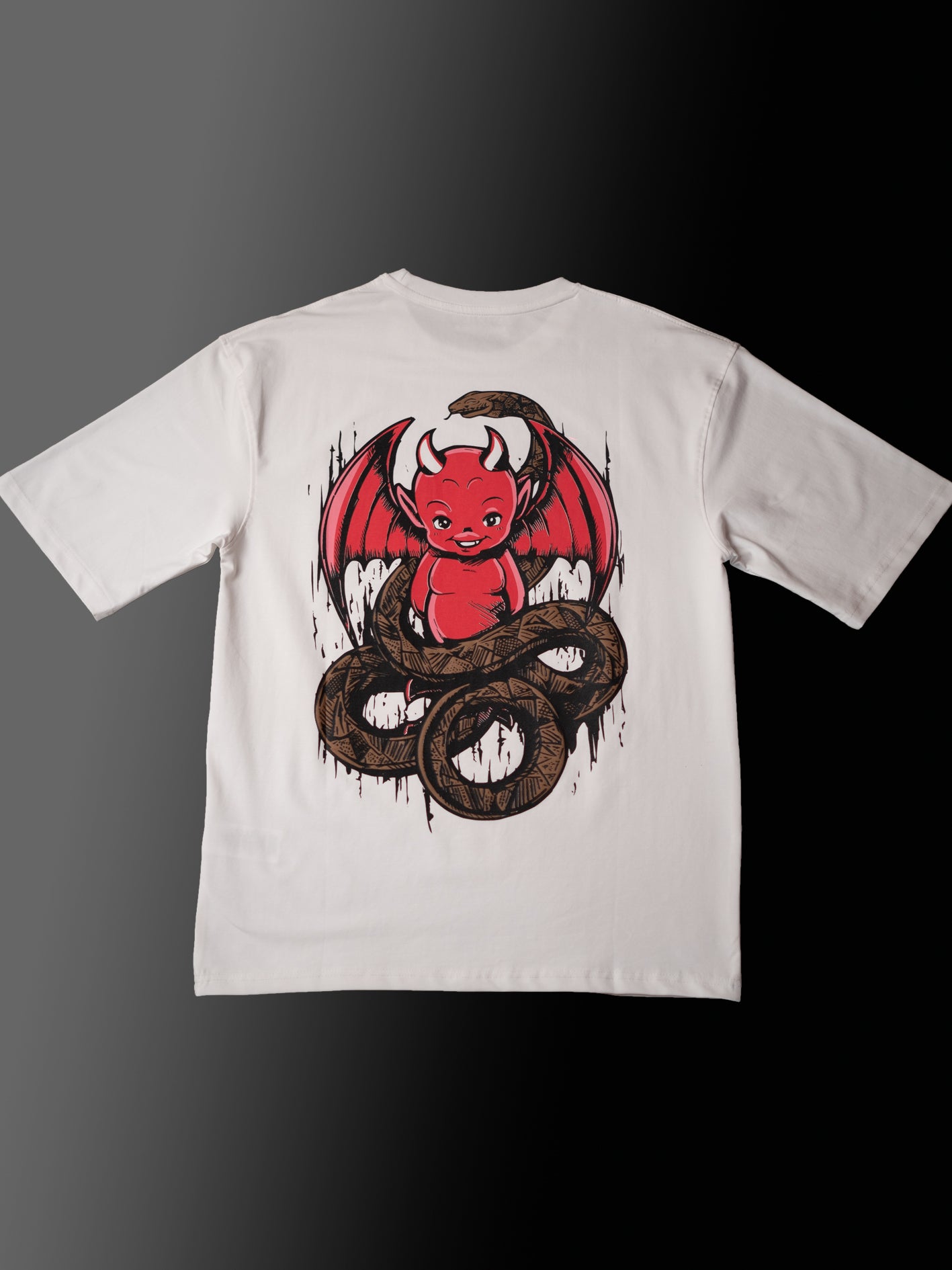 Devilish Delight White Tee