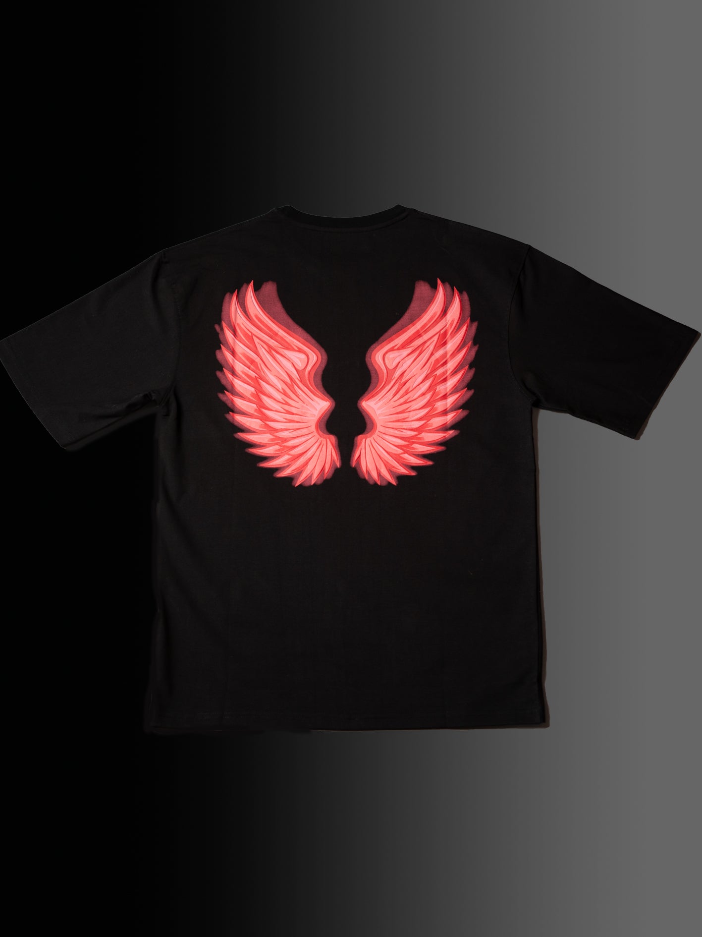 Devil Wings Black Tee
