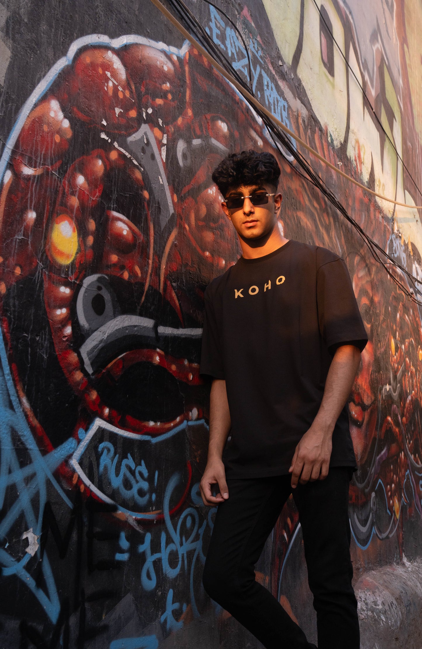 Fool Me Once Black Tee