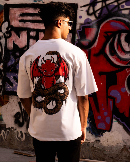 Devilish Delight White Tee