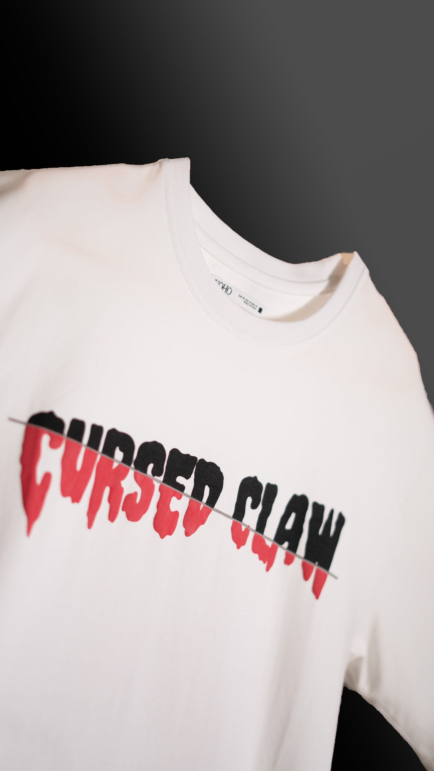 Cursed Claw White Tee